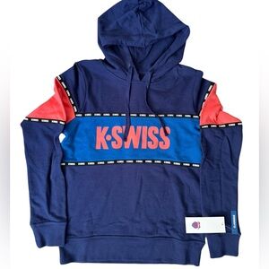 NWT K-Swiss Sweatshirt Hoodie sz S